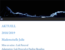 Tablet Screenshot of paulinebeaulieu.com